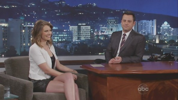 Lauren Cohan - Jimmy Kimmel Live (2013-03-05)1