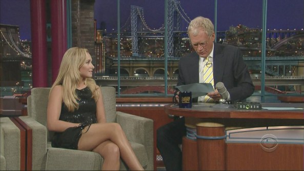 Hayden Panettiere - Late Show with David Letterman (2007-08-20)1