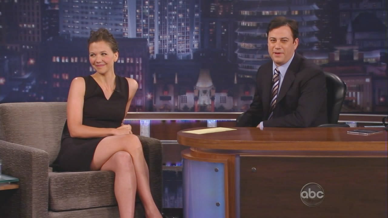 Maggie Gyllenhaal - Jimmy Kimmel Live (2010-02-09) .